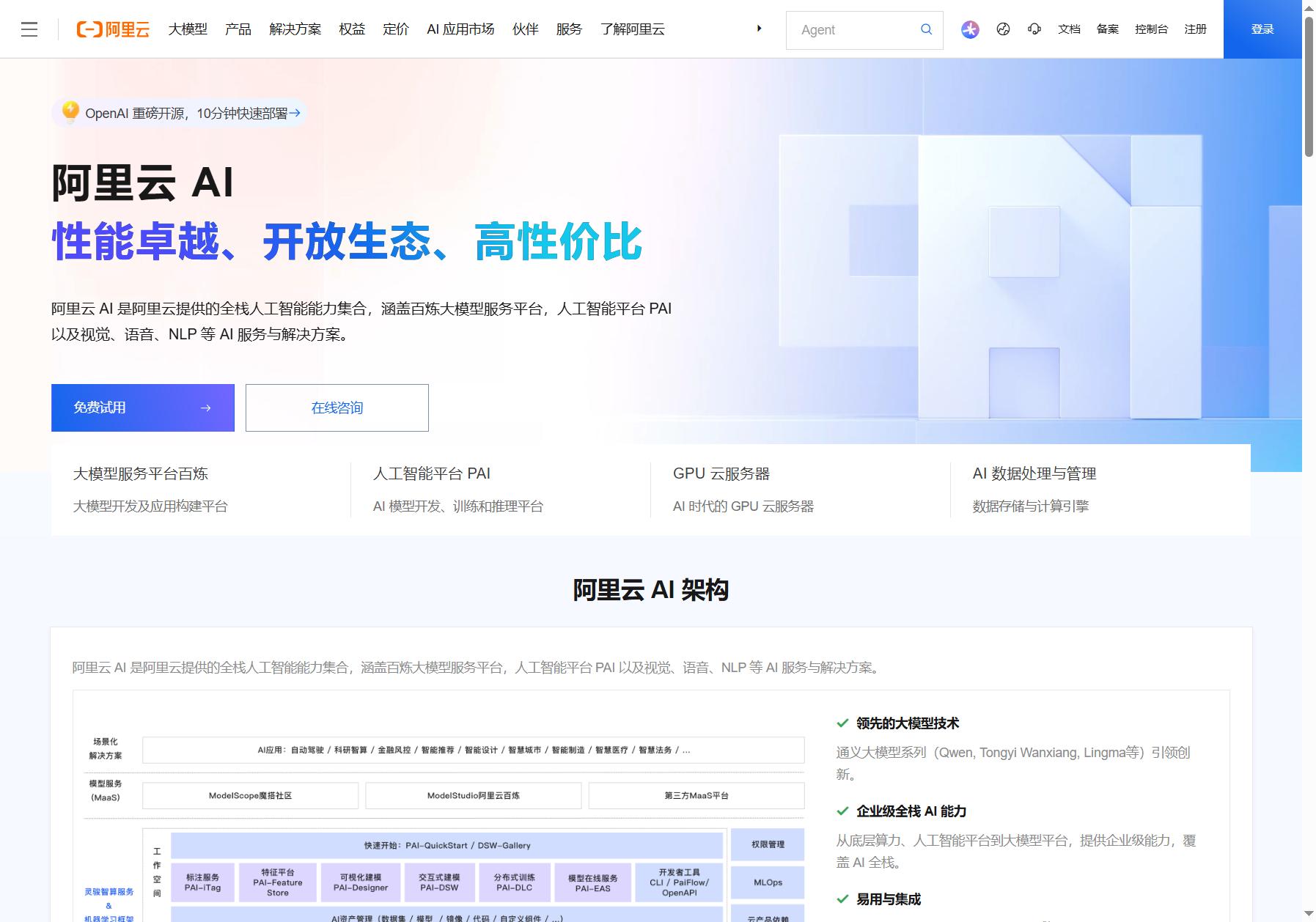 阿里 AI