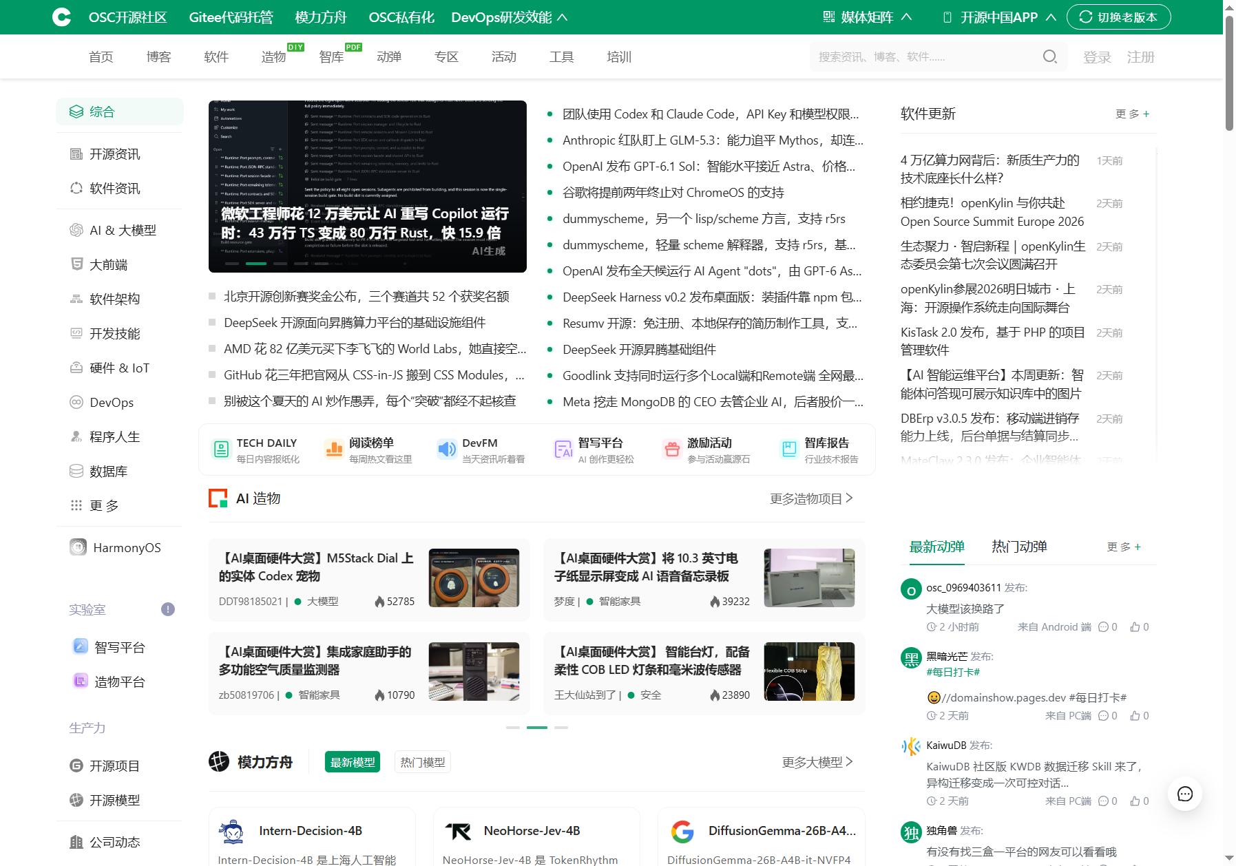 OSCHINA开源技术社区