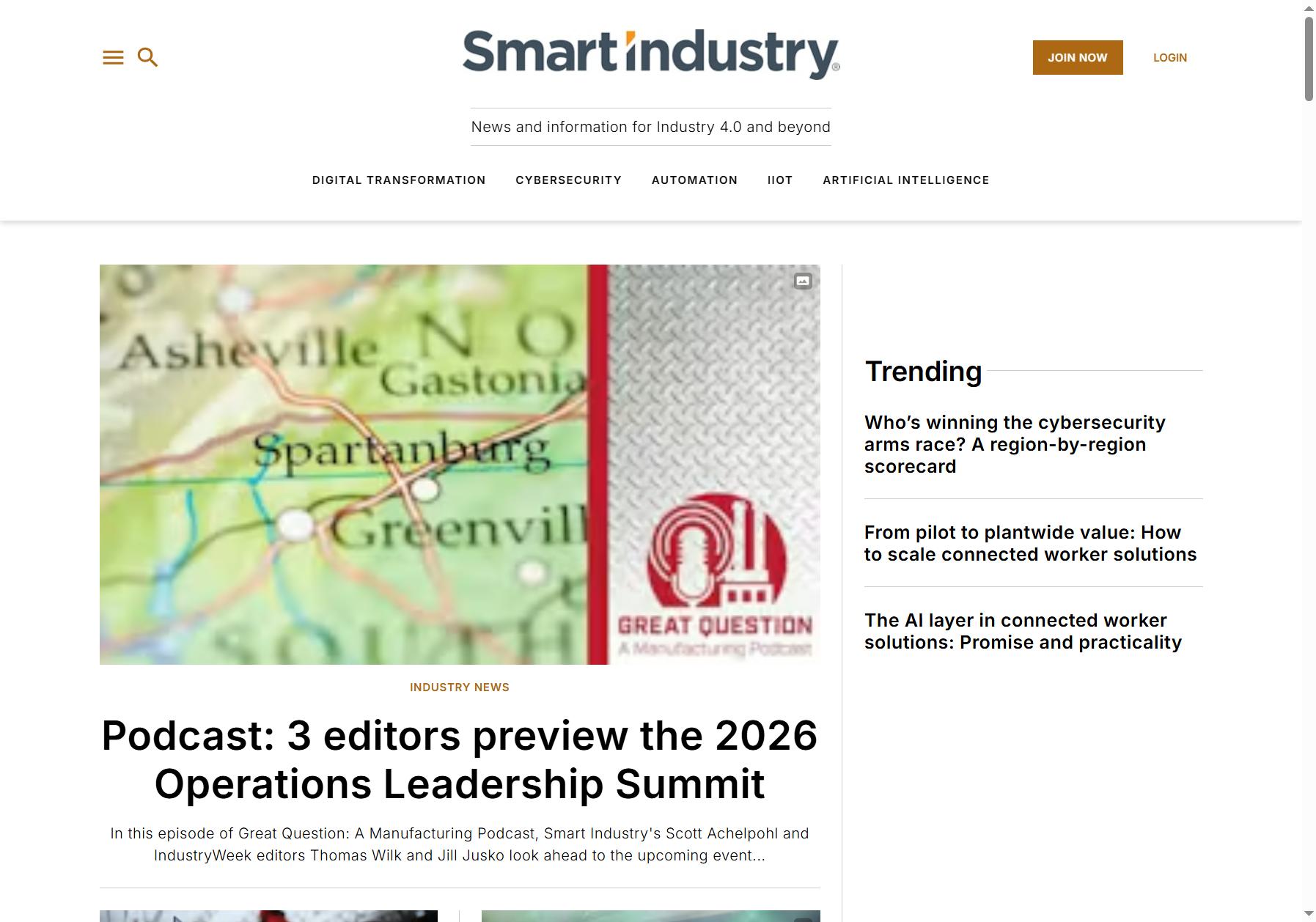 Smart industry