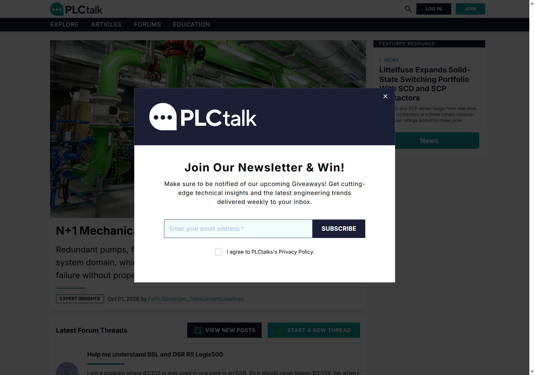 PLC Talk