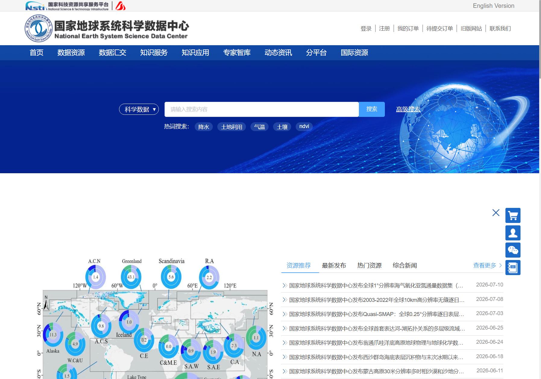 国家地球系统科学数据中心